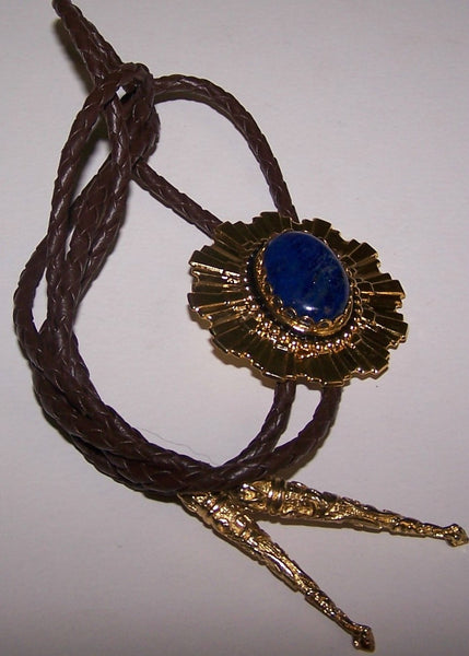 Bolo Bola Tie with Lapis Lazuli II