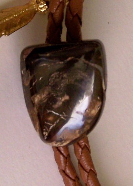 Bolo Bola Tie with Boulder Opal IV