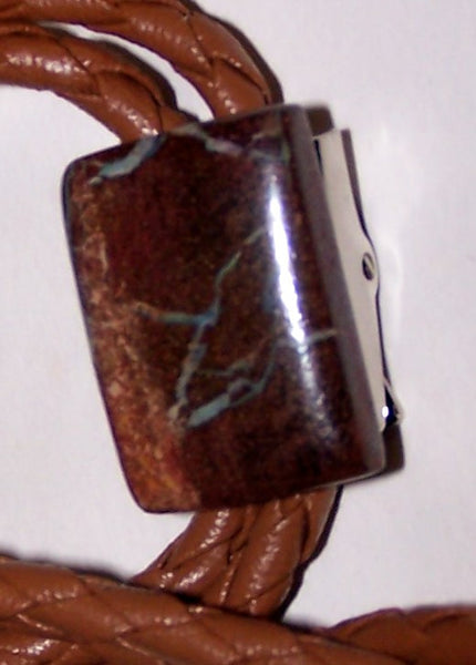 Bolo Bola Tie with Boulder Opal