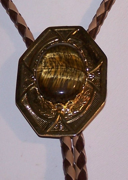 Bolo Bola Tie with Golden Tigereye IV