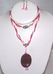 Deep Rose Agate