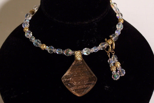 Crystal Drop Choker Set