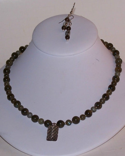 Green/Moss Agate Set