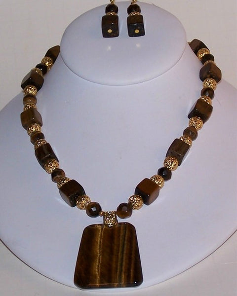 Golden Tigereye & Filigree