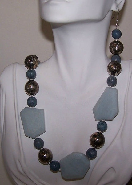 Blue coral and Agate