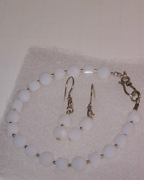 White Bracelet Set