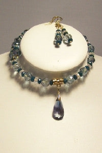 Water Element on Choker Jewelry Set